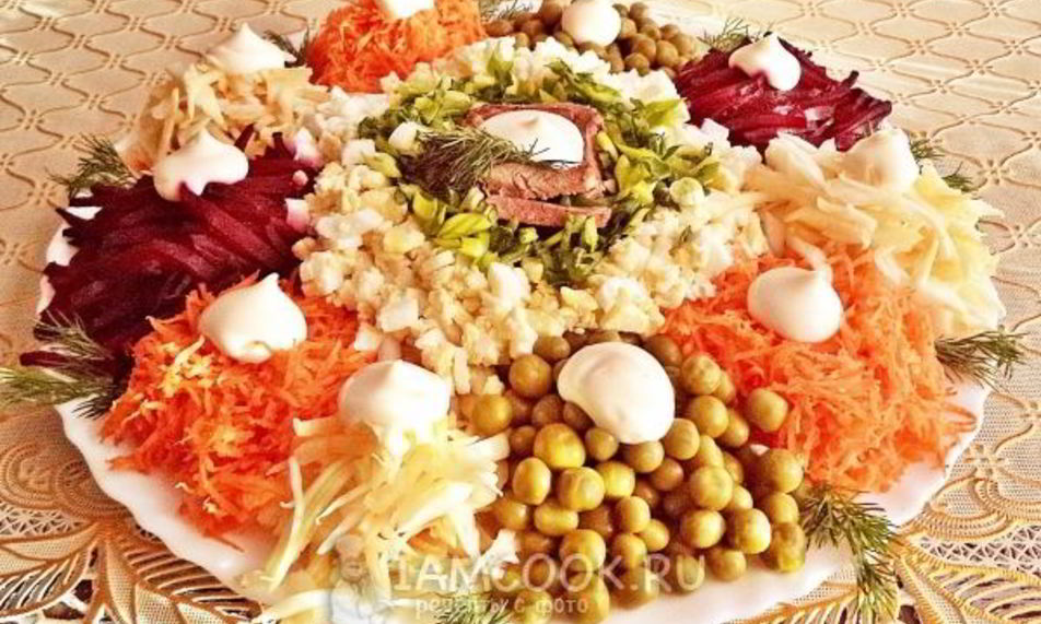 Рецепт салат ералаш
