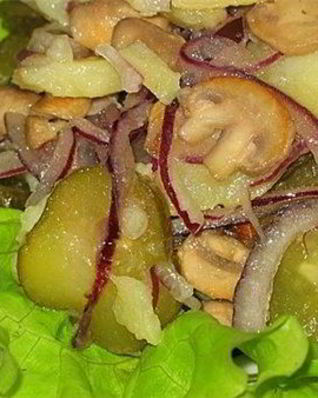 Салат Грибы на поляне