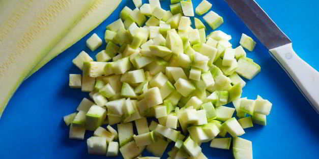 салат из кабачков и болгарского перца