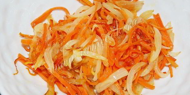 салат из кальмаров с морковью