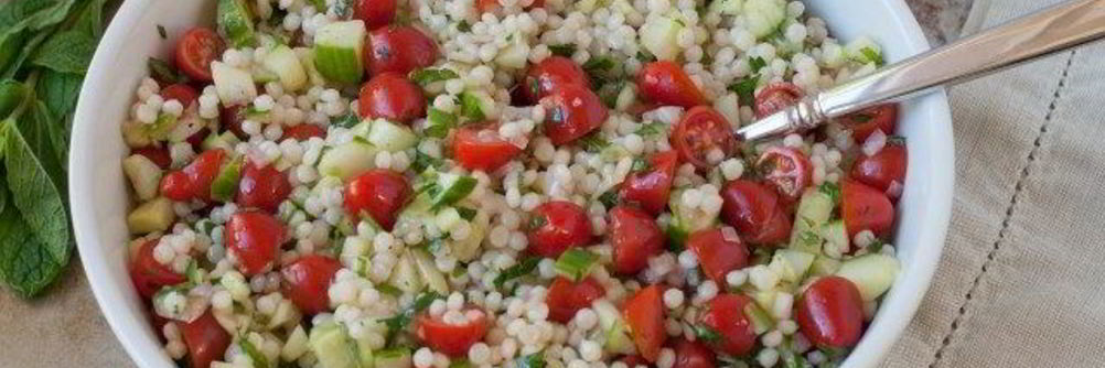 Салат из кускуса с овощами