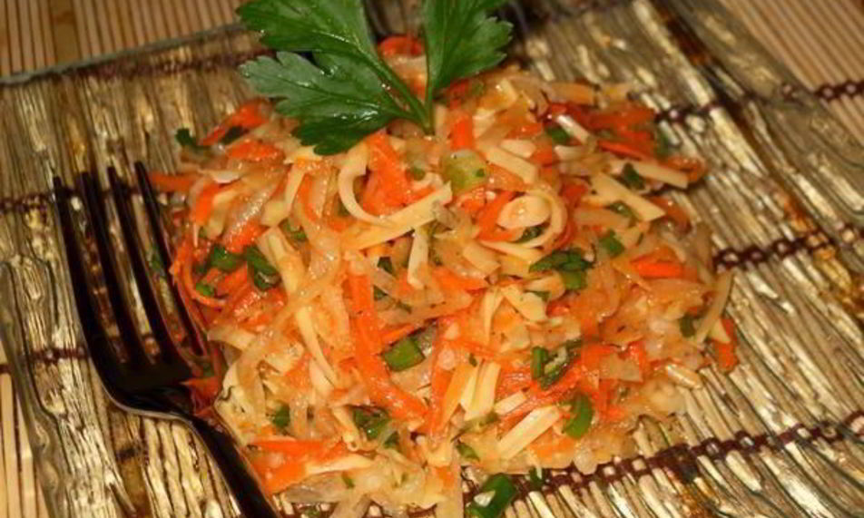 Рецепт салат из редьки витаминный