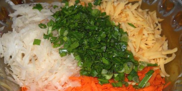 салат из редьки витаминный
