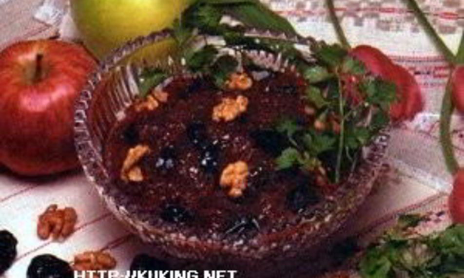 Рецепт салат из свеклы с черносливом