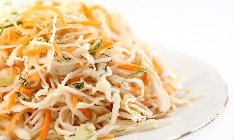 Рецепт салат из свежей капусты