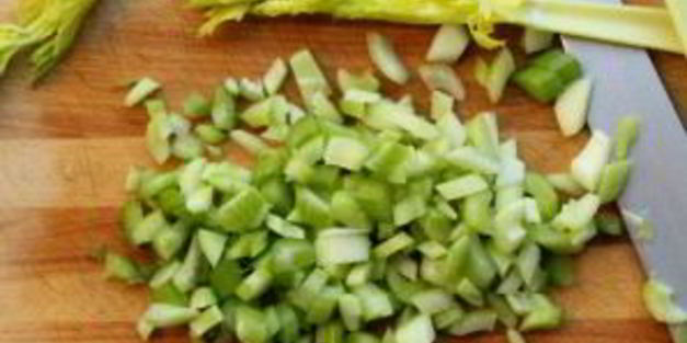 салат из свежих яблок