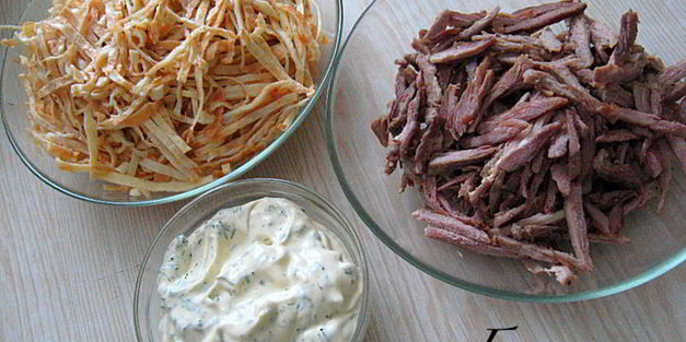 салат настоящая загадка