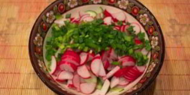 салат огород