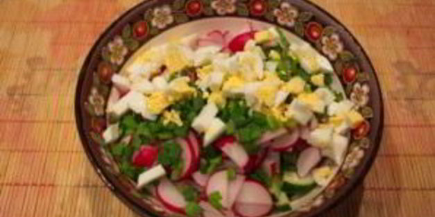 салат огород