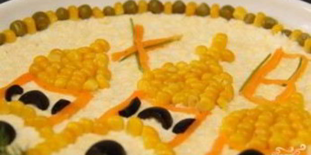 салат пасхальный