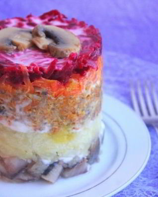 Салат Сельдь под шубой