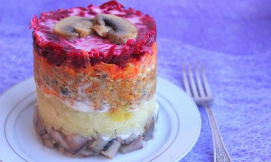 Рецепт салат сельдь под шубой