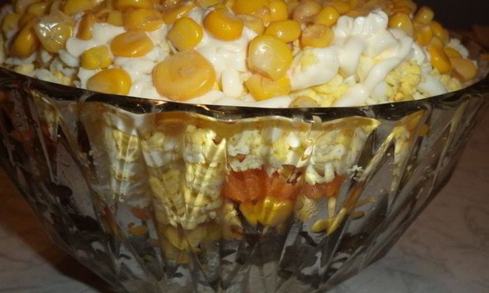 Рецепт салат праздничный с черносливом, курицей и грибами