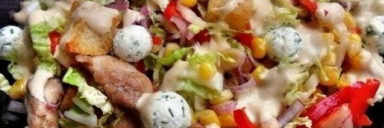 Салат Ревнивец с курицей и сыром