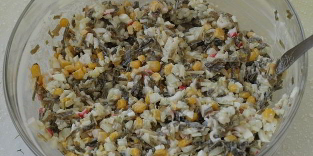 салат рождественский венок