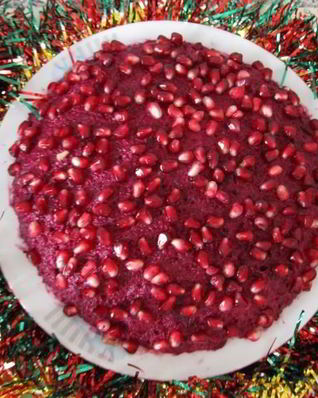 Салат Рубин с гранатом