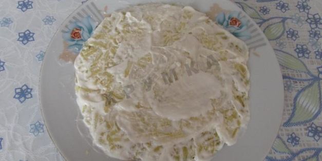 салат рубин с гранатом