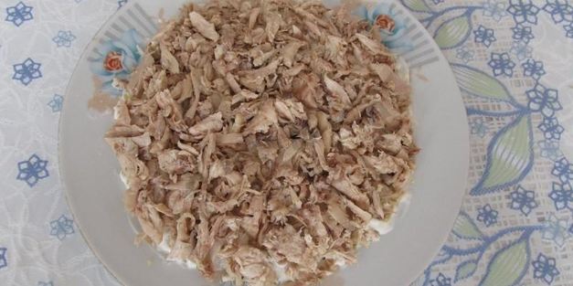 салат рубин с гранатом