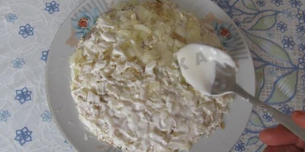 салат рубин с гранатом