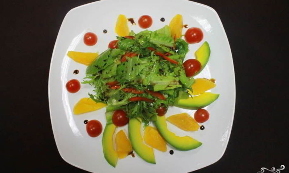 Рецепт салат с авокадо и апельсинами