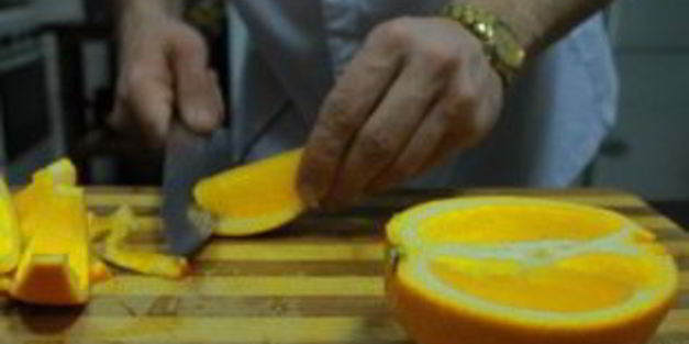 салат с авокадо и апельсинами