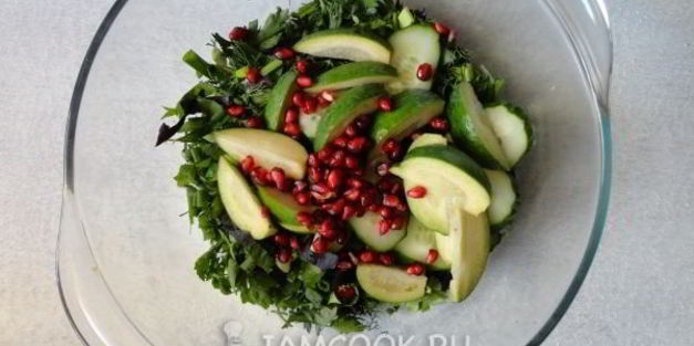 салат с фейхоа