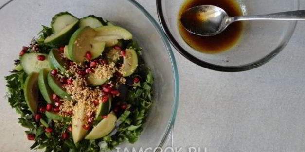 салат с фейхоа