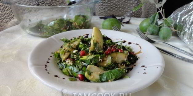 салат с фейхоа