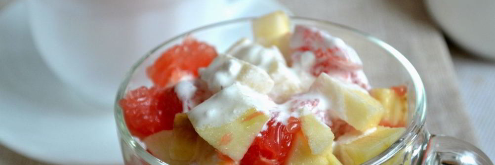 Салат с грейпфрутом