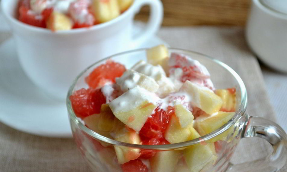 Рецепт салат с грейпфрутом