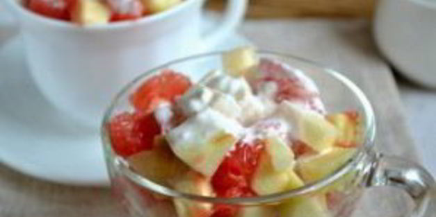 салат с грейпфрутом