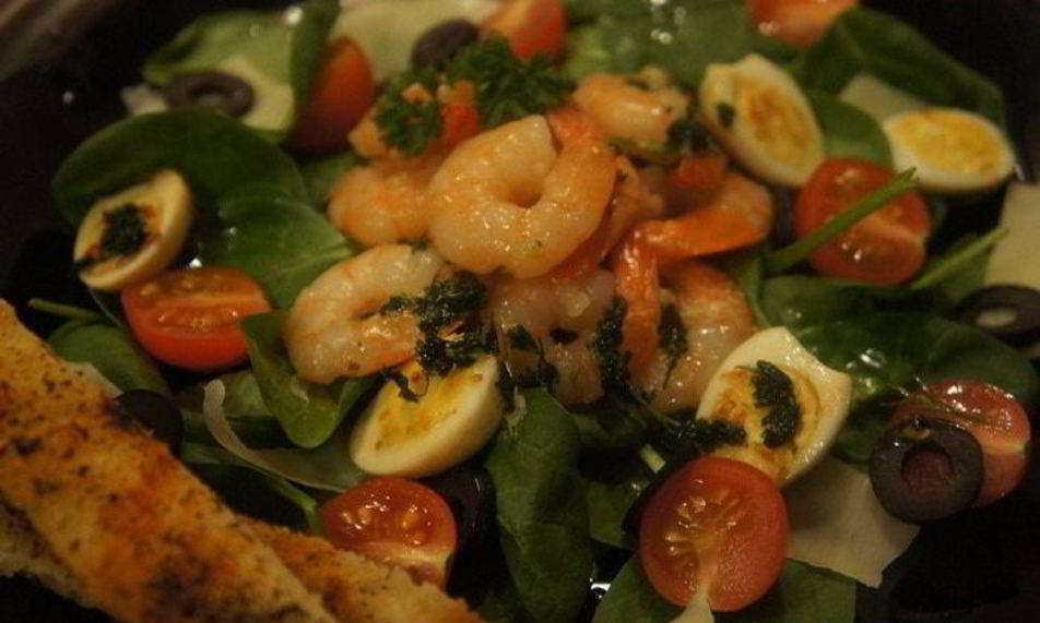 Рецепт салат с коралловыми драконами и ноткой италии