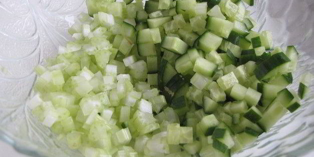 салат с печенью трески