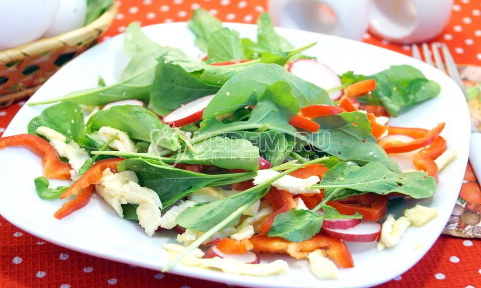 Рецепт салат с редисом донато