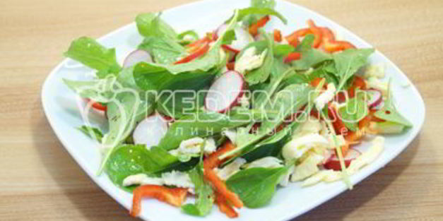 салат с редисом донато