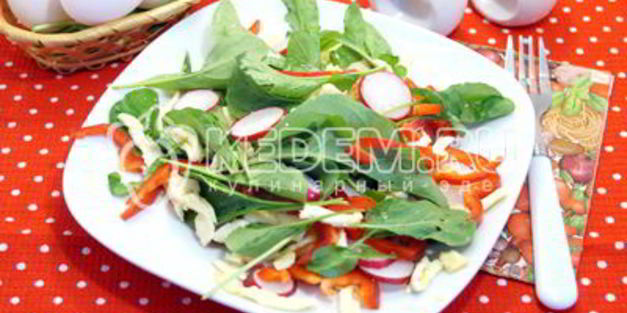 салат с редисом донато