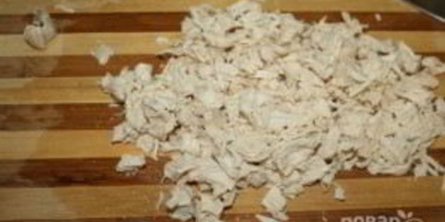 салат с сухариками и пекинской капустой