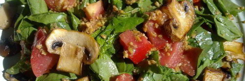 Салат-шпинат