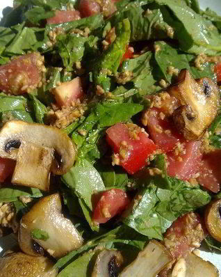 Салат-шпинат