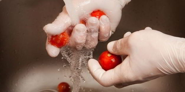 салат цезарь с креветками