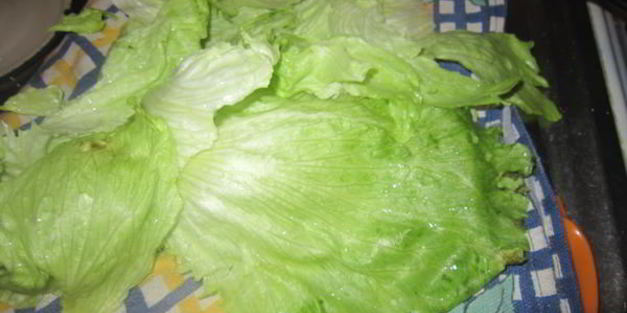 салат цезарь с курицей