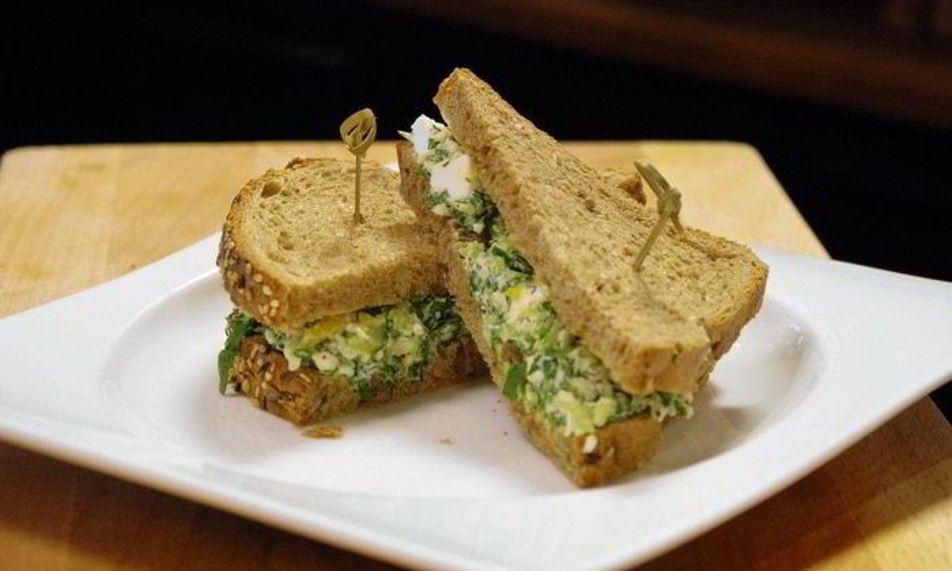 Рецепт сэндвич с яичным салатом