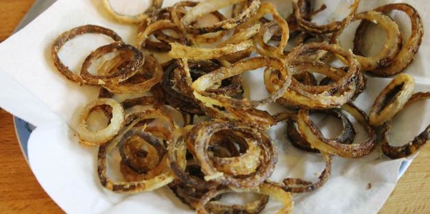 теплый салат со свининой