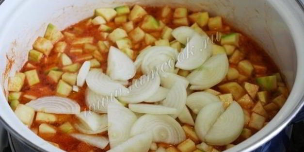 закусочный салат из кабачков на зиму