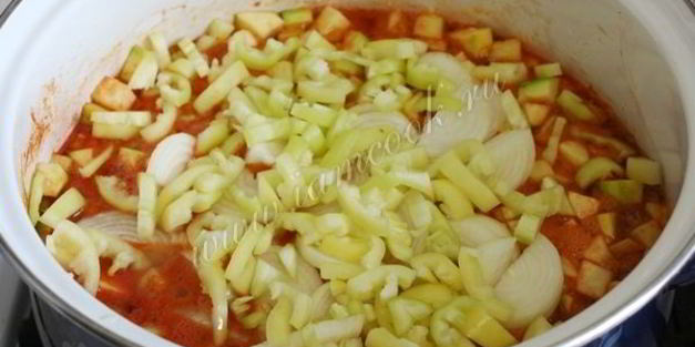 закусочный салат из кабачков на зиму