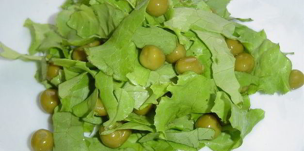 зеленый салат