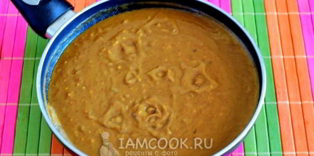 арахисовый соус к мясу