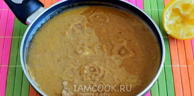 арахисовый соус к мясу