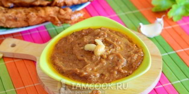 арахисовый соус к мясу