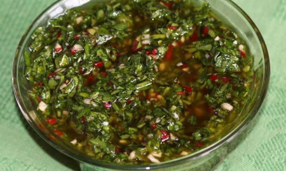 Рецепт аргентинский соус чимичурри